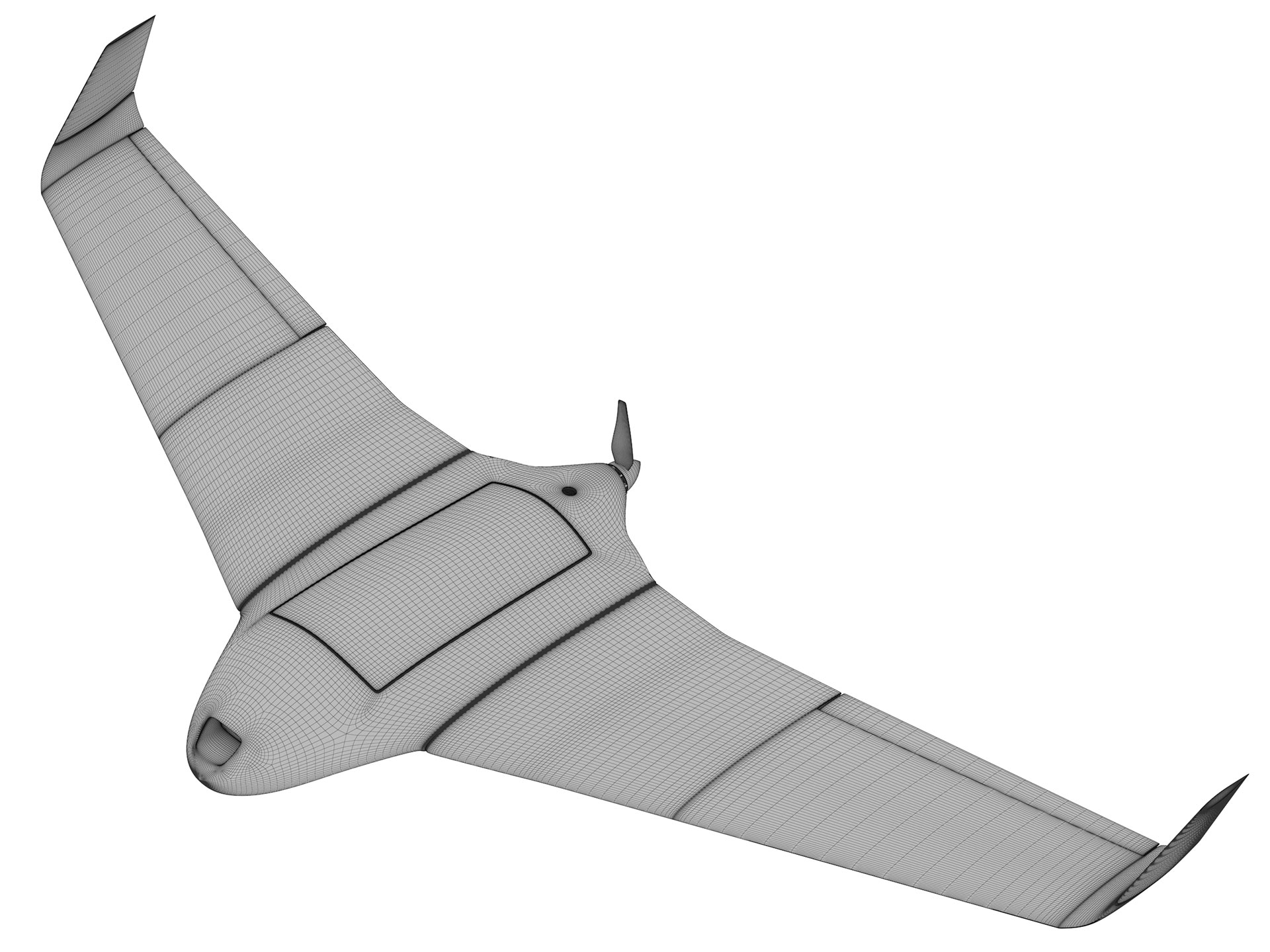 drone ranger rendering wireframe